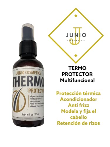 TERMOPROTECTOR MULTIFUNCIONAL PARA EL CABELLO 120 ML JUNIO COSMETICS